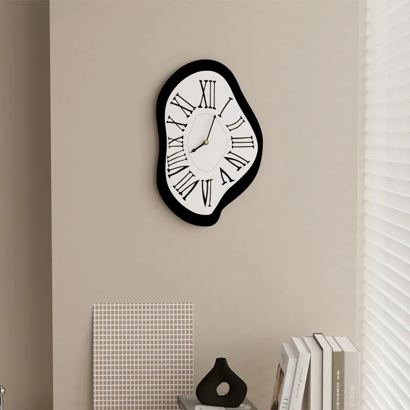 Horloge murale à chiffres romains – mouvement quartz silencieux