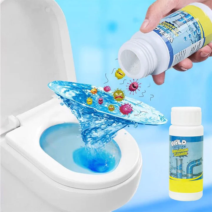 Poudre Nettoyante pour Canalisations – Déboucheur Biologique Rapide
