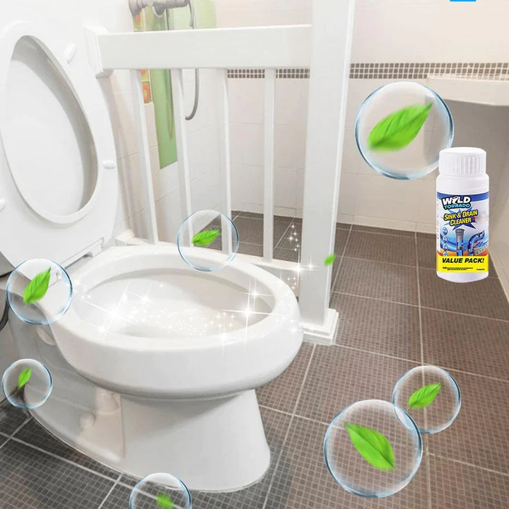 Poudre Nettoyante pour Canalisations – Déboucheur Biologique Rapide