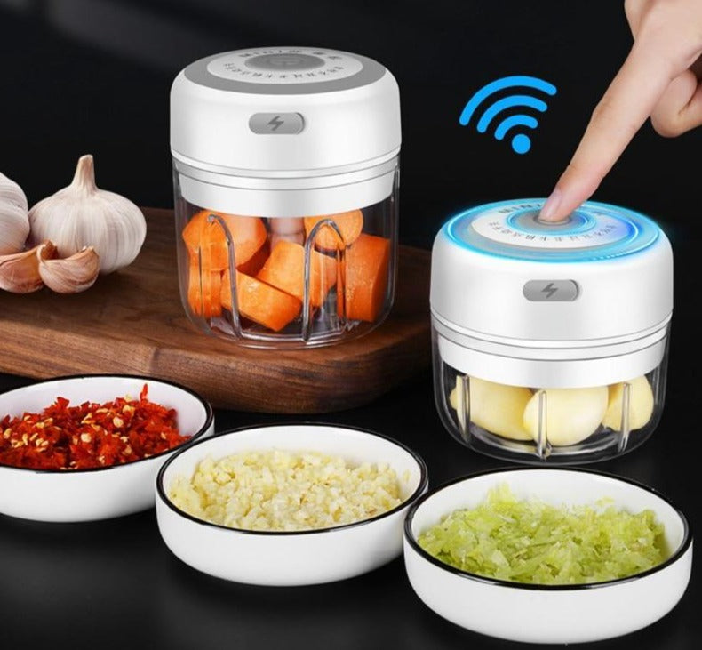 Mini-hachoir électrique compact rechargeable sans BPA