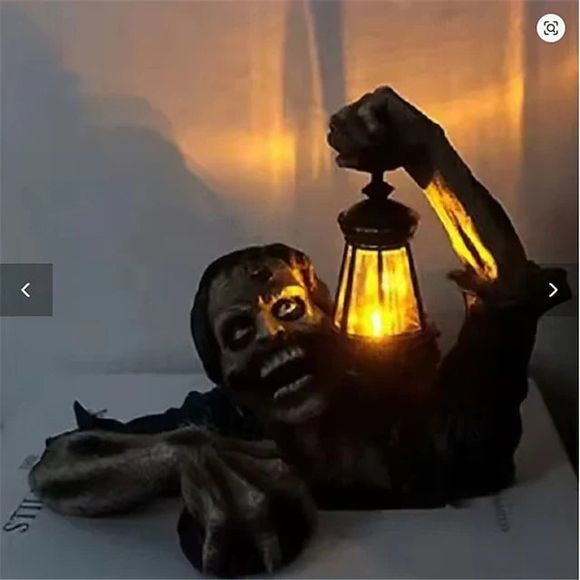 Creeper™ – Lanterne zombie pour une décoration de jardin d’Halloween effrayante [50 % de réduction]