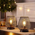 Lanterne LED sans fil à lumière blanc chaud – pour intérieur et extérieur