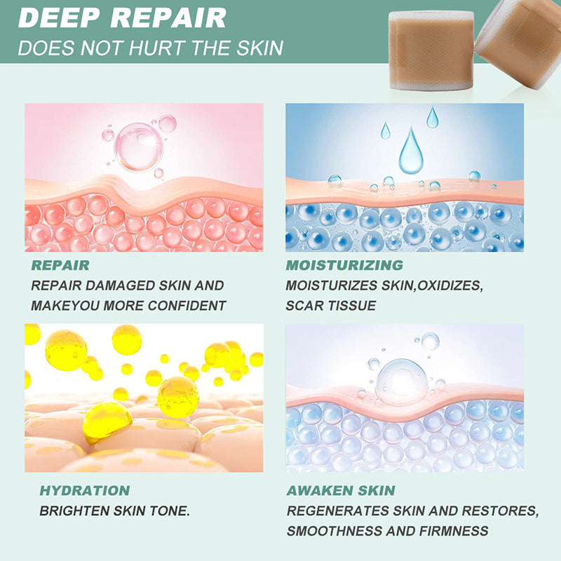 Dermiva™ – Bandes en silicone pour cicatrices efficaces [1 + 1 Gratuit]