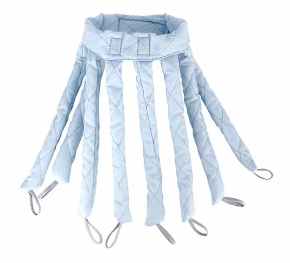 Bandeau à Boucles Sans Chaleur – Bigoudis de Nuit en Coton-Satin