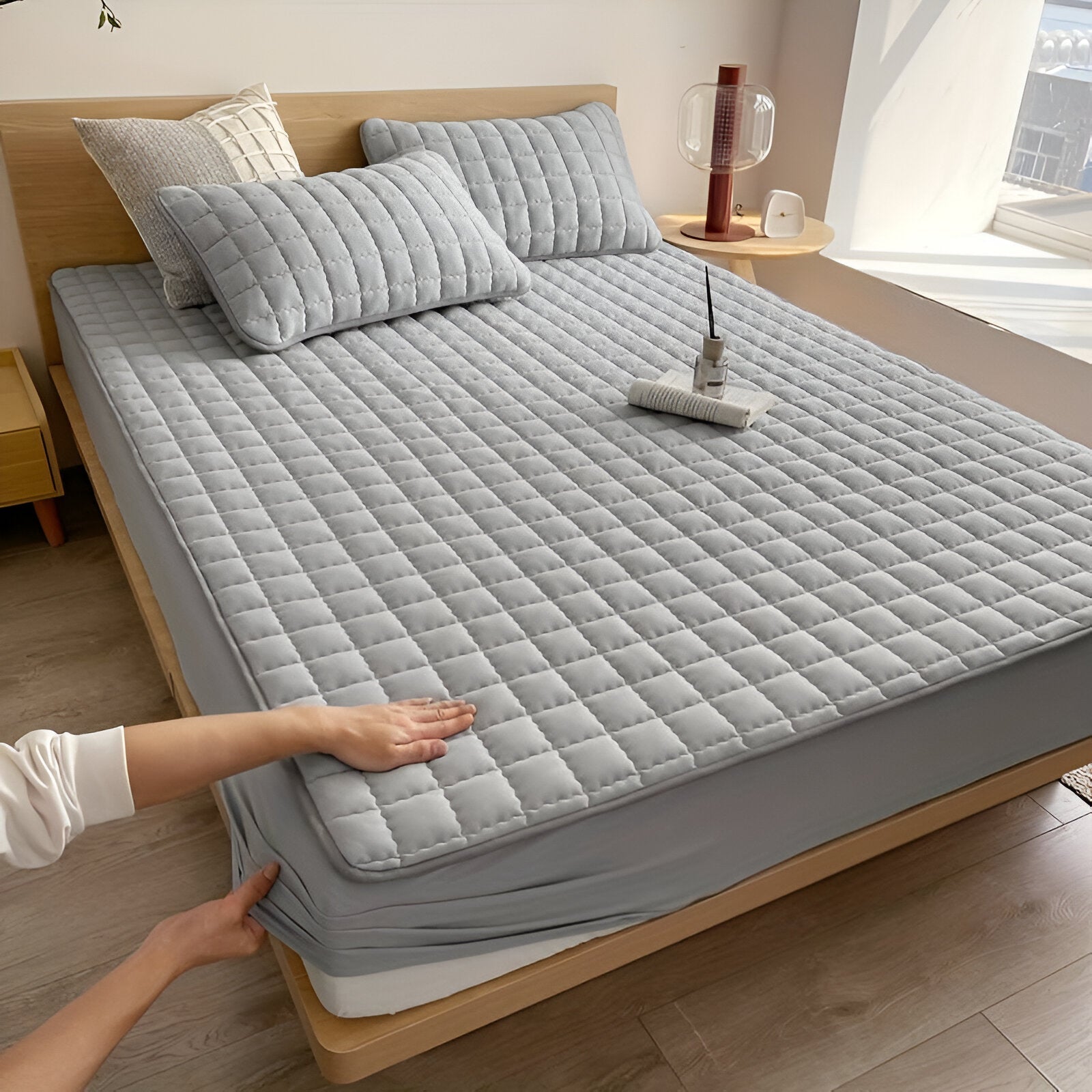 Housse de Matelas Respirante, Hygiénique et Douce – Lavable en Machine