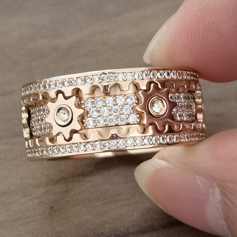 GearRing™ – Bague à engrenage rotatif innovante pour les passionnés de technologie [50 % de réduction]