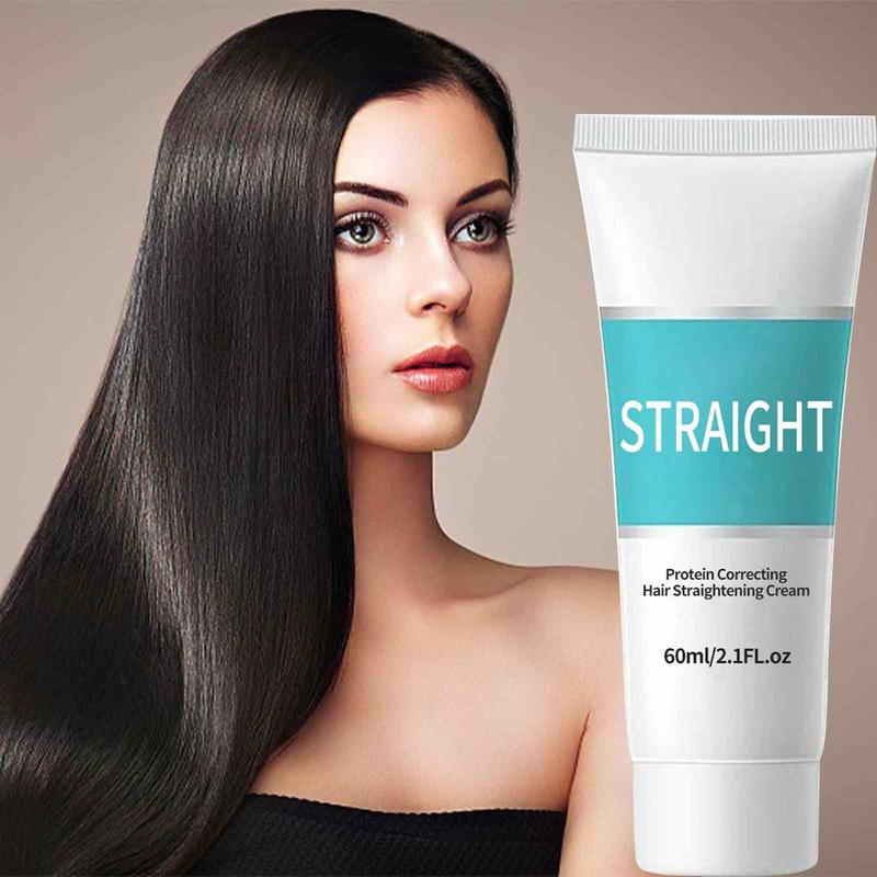 Crème Lissante à la Kératine pour Cheveux Lisses et Brillants