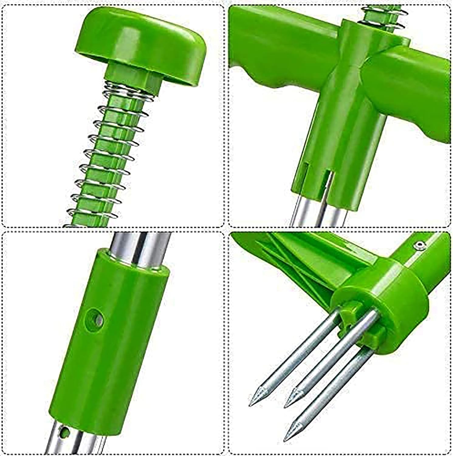 Désherbeur à Racines Debout – Trident pour Pelouse et Jardin