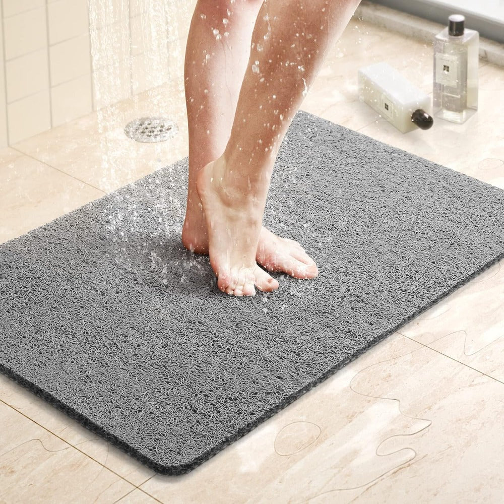 Tapis Antidérapant pour Douche et Baignoire en PVC 50×80 cm