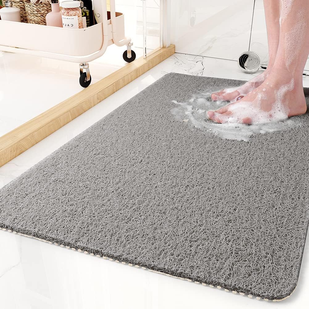 Tapis Antidérapant pour Douche et Baignoire en PVC 50×80 cm