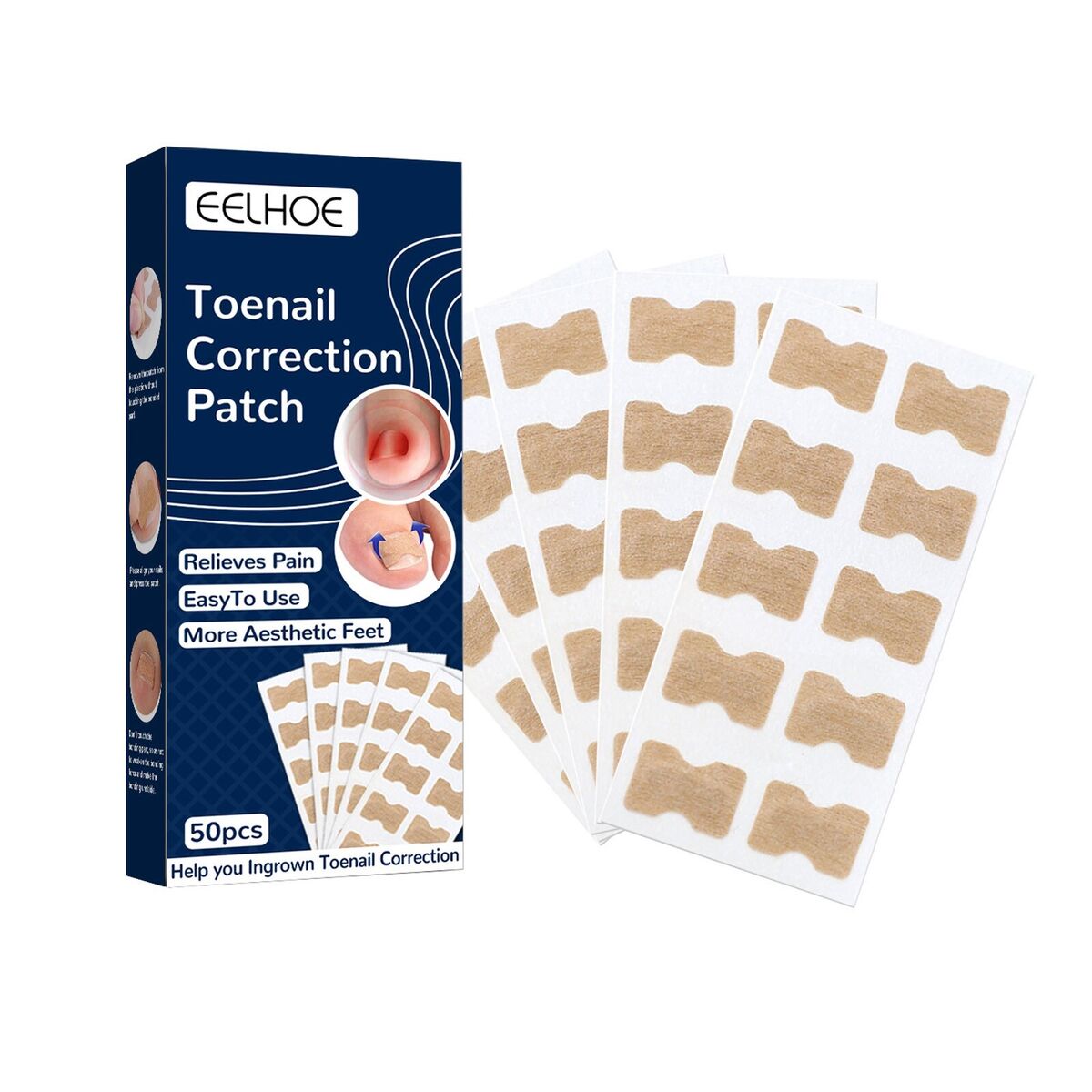 Coussinets Correcteurs pour Ongles Incarnés – Soin et Confort des Pieds