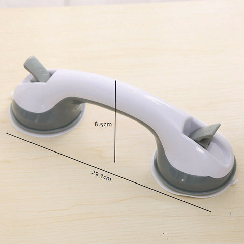 Poignée de sécurité salle de bain sans perçage – maintien sûr avec ventouse