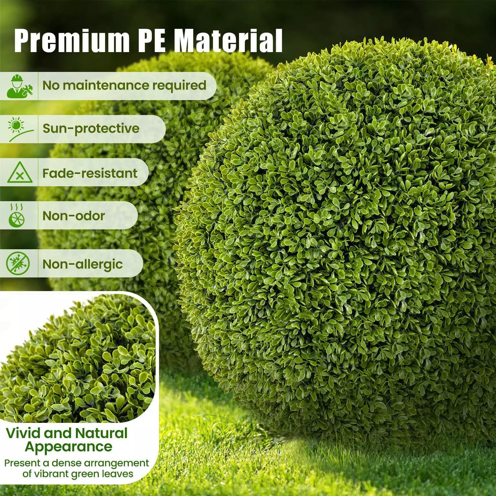 GreenSphere™ – Charme toujours vert pour la maison, le jardin et le balcon [1 + 1 Gratuit]
