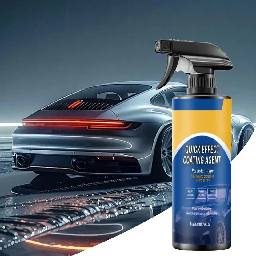 Spray Nano Céramique Voiture – Nettoyage Sans Eau et Protection Longue Durée