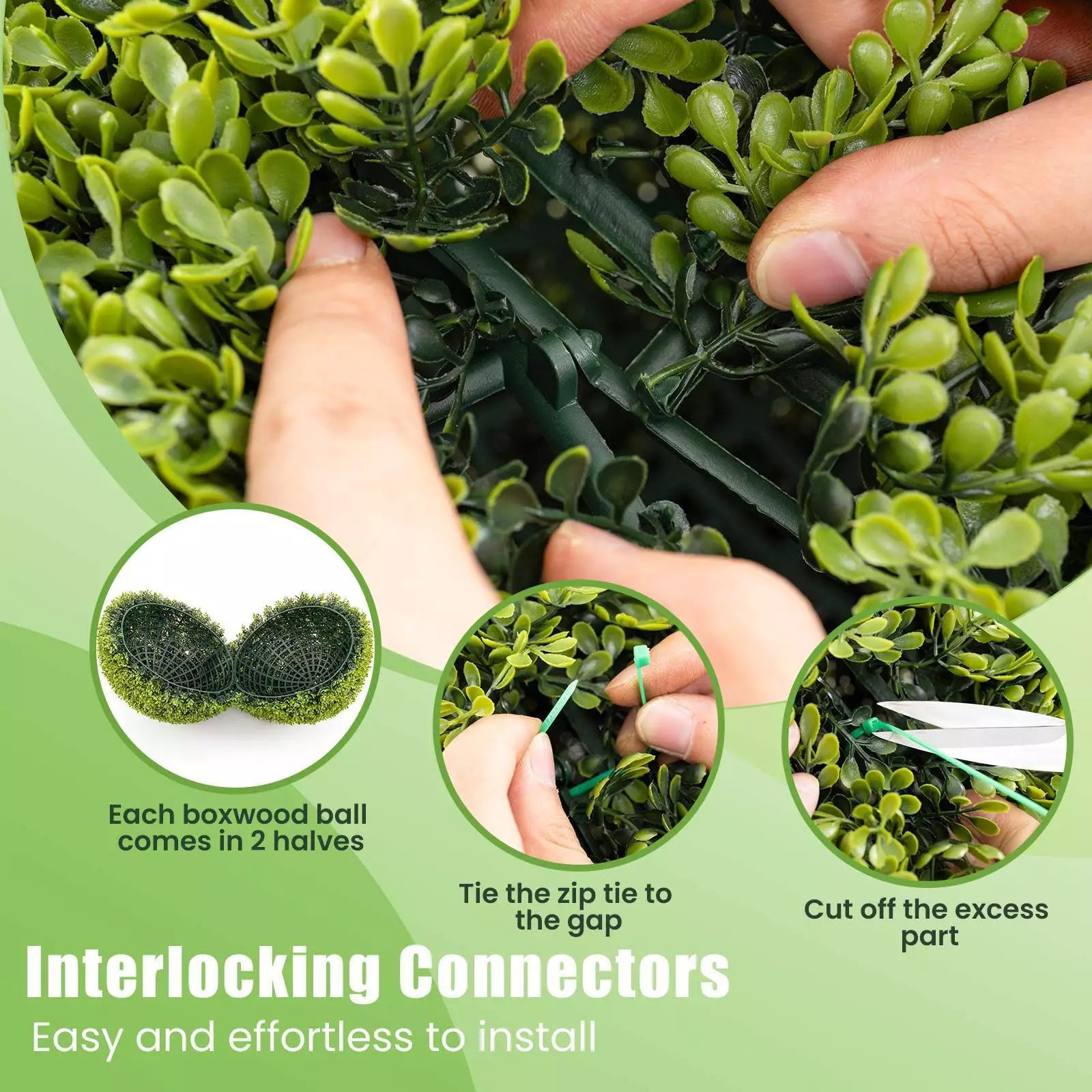 GreenSphere™ – Charme toujours vert pour la maison, le jardin et le balcon [1 + 1 Gratuit]