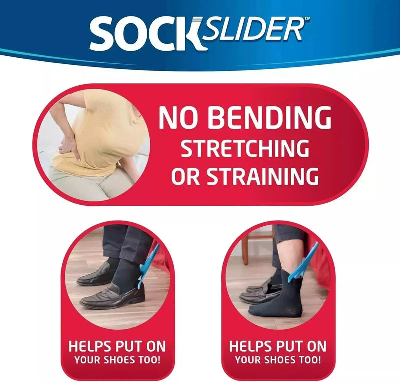 SockSlider™ – Enfilez vos chaussettes facilement et confortablement ! [50 % de réduction]