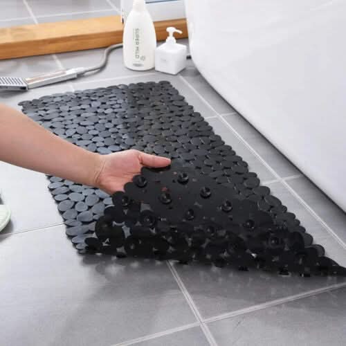 Tapis de douche antidérapant – maintien sûr sur les surfaces mouillées