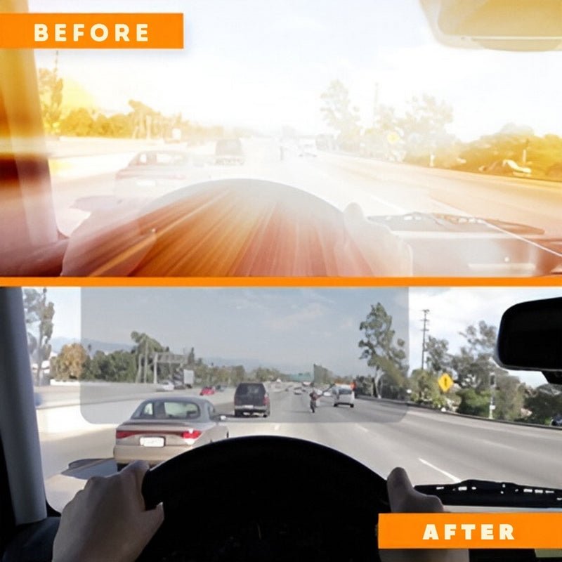 Visière Pare-Soleil Voiture Anti-Éblouissement avec Protection UV