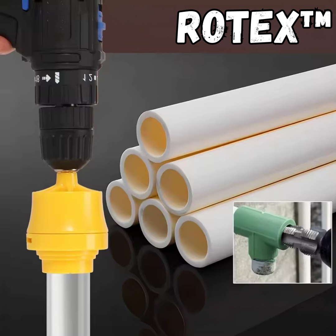 Kit de tarauds pour tubes PVC – Filetages 1/2" 3/4" 1" pour perceuse