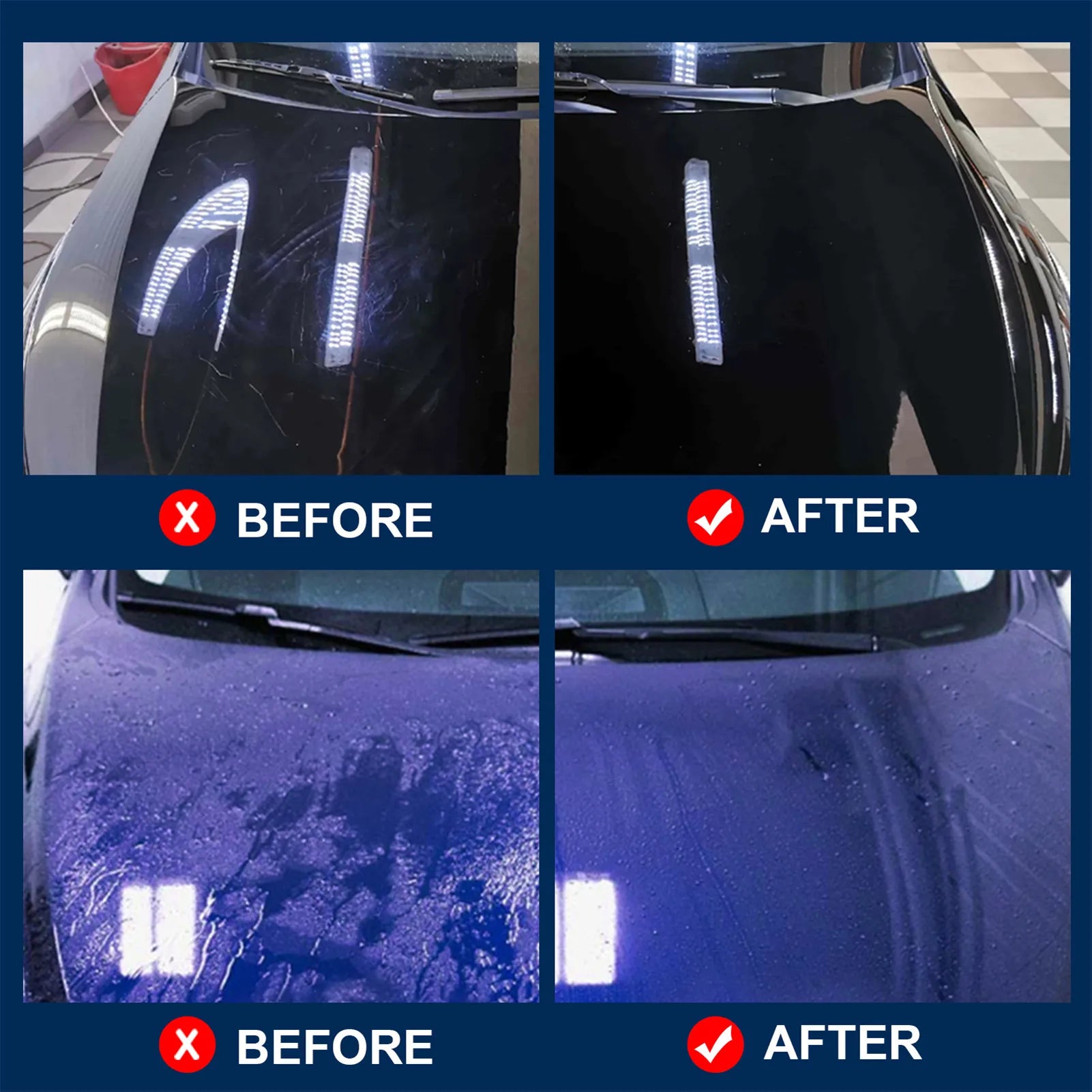 Spray Lustrant Voiture 3-en-1 – Nettoyant, Polish et Protection Auto