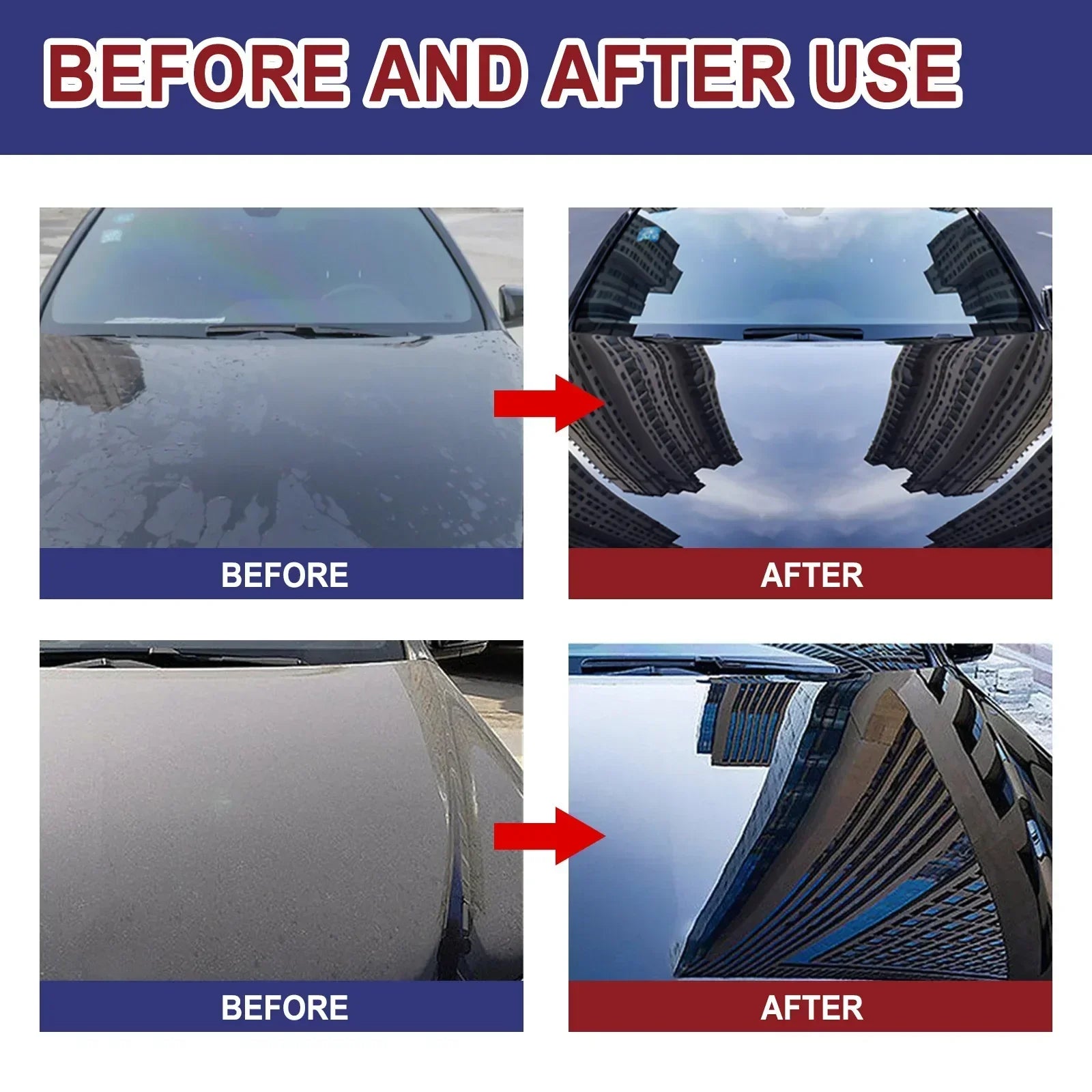 Spray Lustrant Voiture 3-en-1 – Nettoyant, Polish et Protection Auto