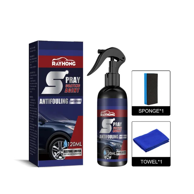 Spray Lustrant Voiture 3-en-1 – Nettoyant, Polish et Protection Auto