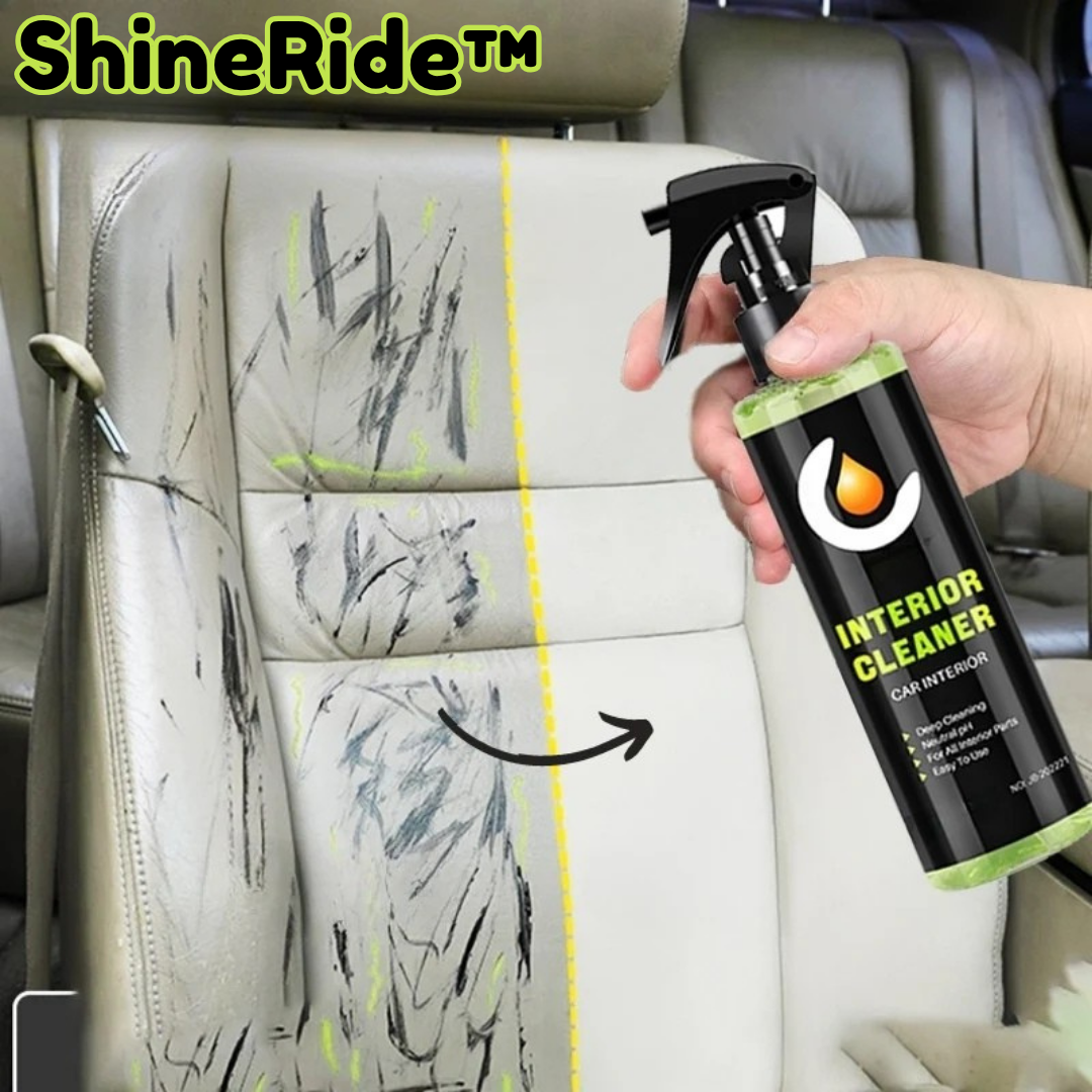 ShineRide™ – Nettoyant intérieur efficace pour voitures pour une propreté éclatante en un instant [1 + 1 Gratuit]
