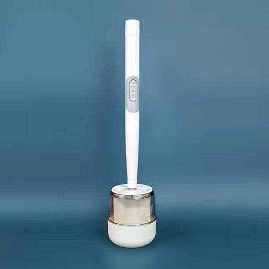 Brosse WC avec Distributeur de Produit Nettoyant Intégré et Support Ventilé