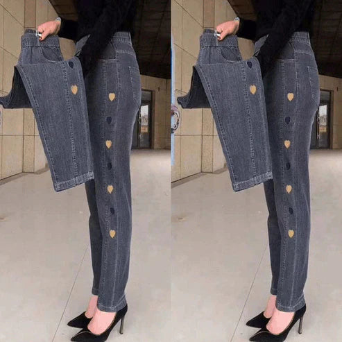 Amira™ - Jean élastique pour femme [50% de réduction]