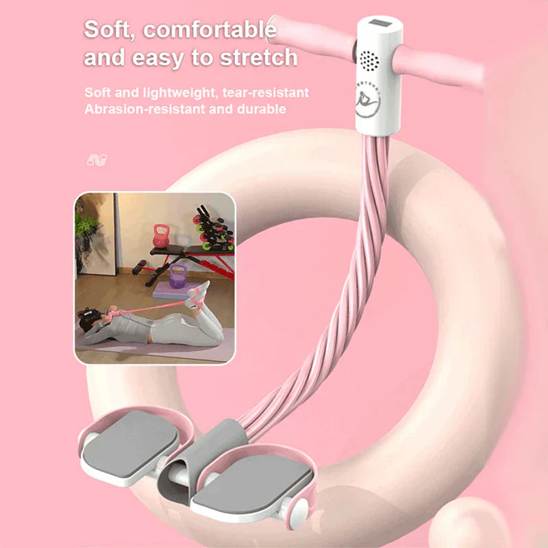 FitGrio™ – Corde d’exercice pour sit-ups avec pédale pratique [50 % de réduction]
