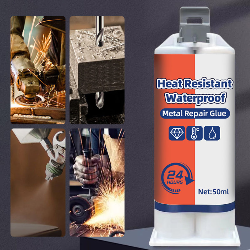 MetalShield™ – Réparation métallique résistante à la chaleur, étanche et durable [1 + 1 Gratuit]