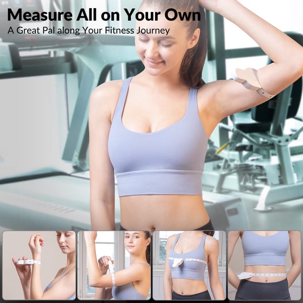 Ruban de Mesure Corporelle Rétractable pour Fitness et Couture
