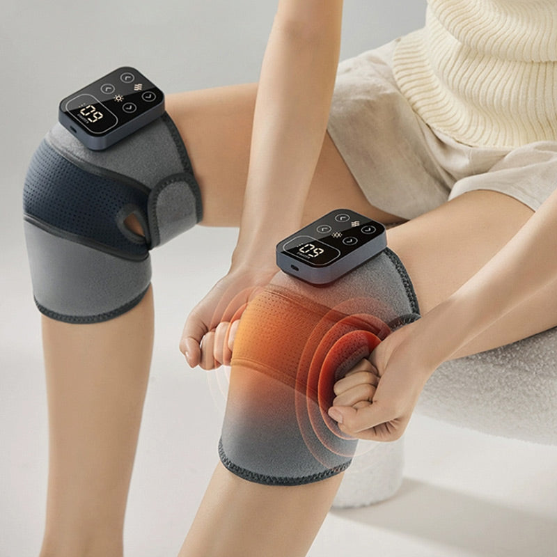 ThermiFlex™ - Genouillère chauffante électronique avec massage [50% de réduction]