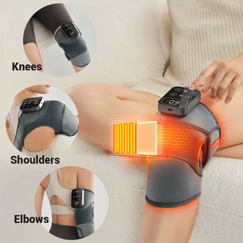 ThermiFlex™ - Genouillère chauffante électronique avec massage [50% de réduction]