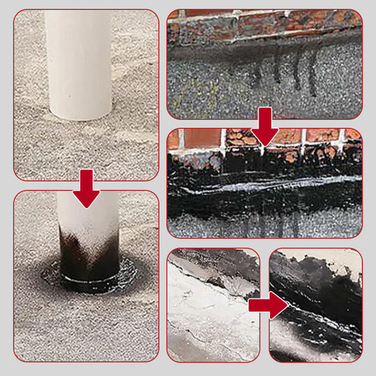Spray d'Étanchéité Imperméable pour Toits, Tuyaux et Fissures