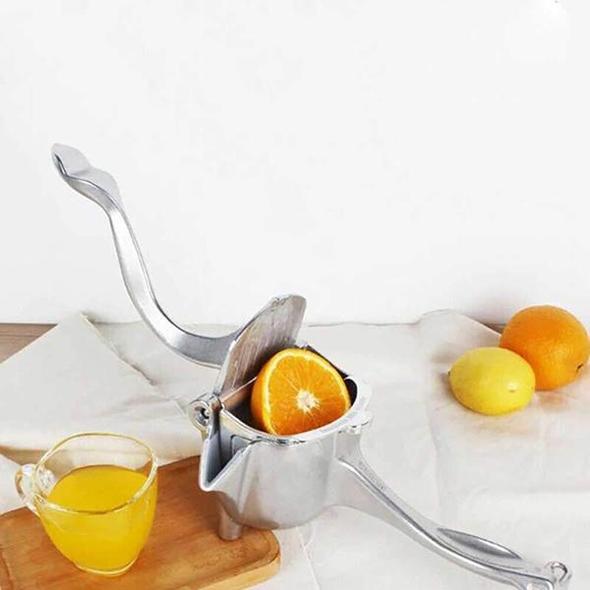 Presse-fruits manuel à levier en acier inoxydable – Agrumes et baies