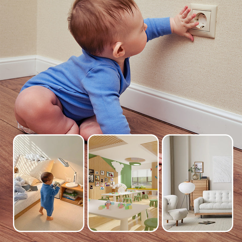 SafeSocket™ – Prévient les risques de choc électrique efficacement [50 % de réduction]