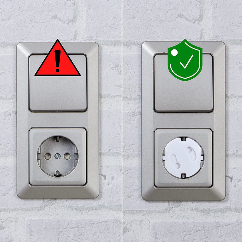 SafeSocket™ – Prévient les risques de choc électrique efficacement [50 % de réduction]