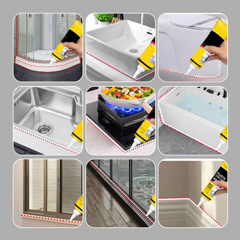 SealPro™ – Mastic Multifonction Étanche avec Spatule Pratique [1 + 1 Gratuit]