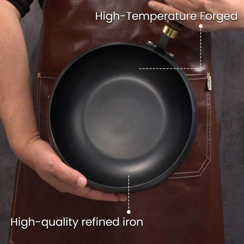 Casserole en Fonte Massive 24 cm – Cuisson Traditionnelle Tous Feux