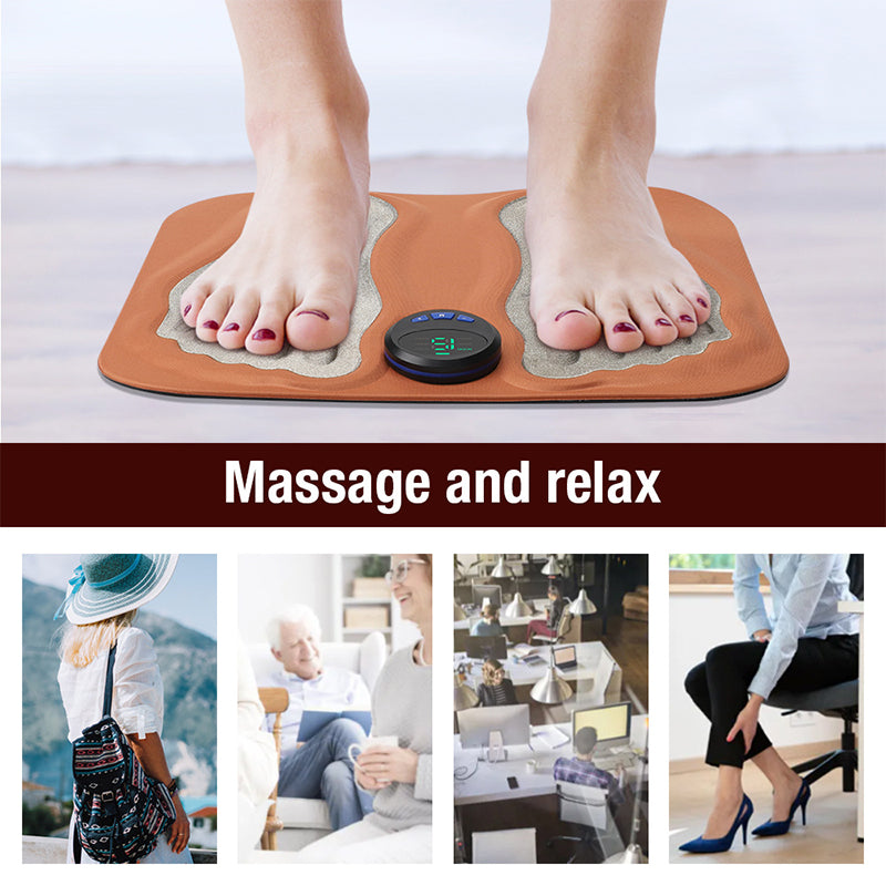 SootheStep™ – Tapis de massage électrique EMS pour une détente apaisante [50 % de réduction]