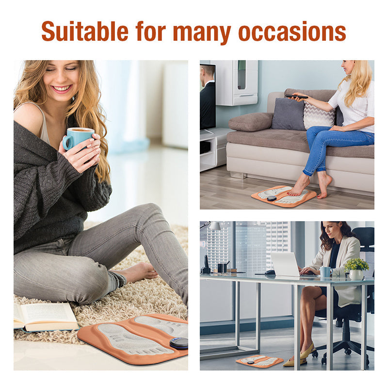 SootheStep™ – Tapis de massage électrique EMS pour une détente apaisante [50 % de réduction]