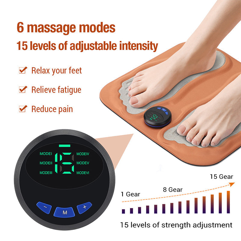 SootheStep™ – Tapis de massage électrique EMS pour une détente apaisante [50 % de réduction]