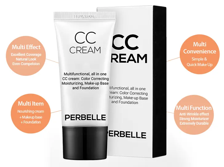 GlowGuard™ – CC crème teintée avec SPF 43 pour une peau éclatante [1 + 2 Gratuit]