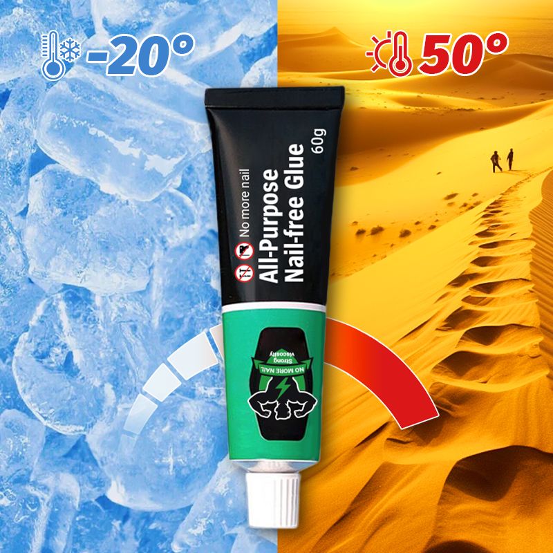 Colle universelle sans clous 60g – Adhérence forte, flexible et étanche