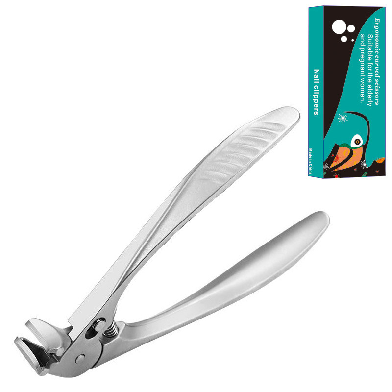 Coupe-ongles professionnel en acier inoxydable avec lime à ongles