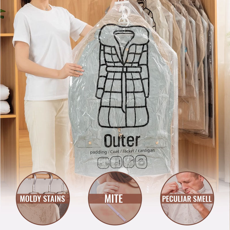 Sac Sous Vide pour Vêtements – Rangement Gain de Place et Protection