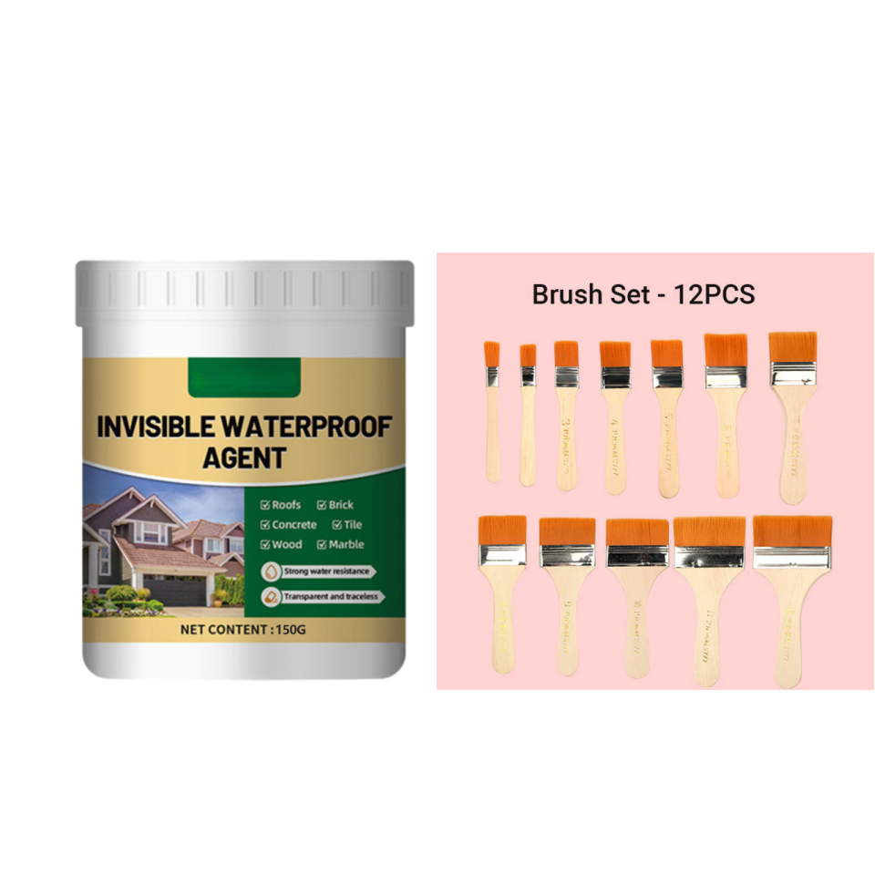 Revêtement étanche transparent polymère acrylique anti-humidité