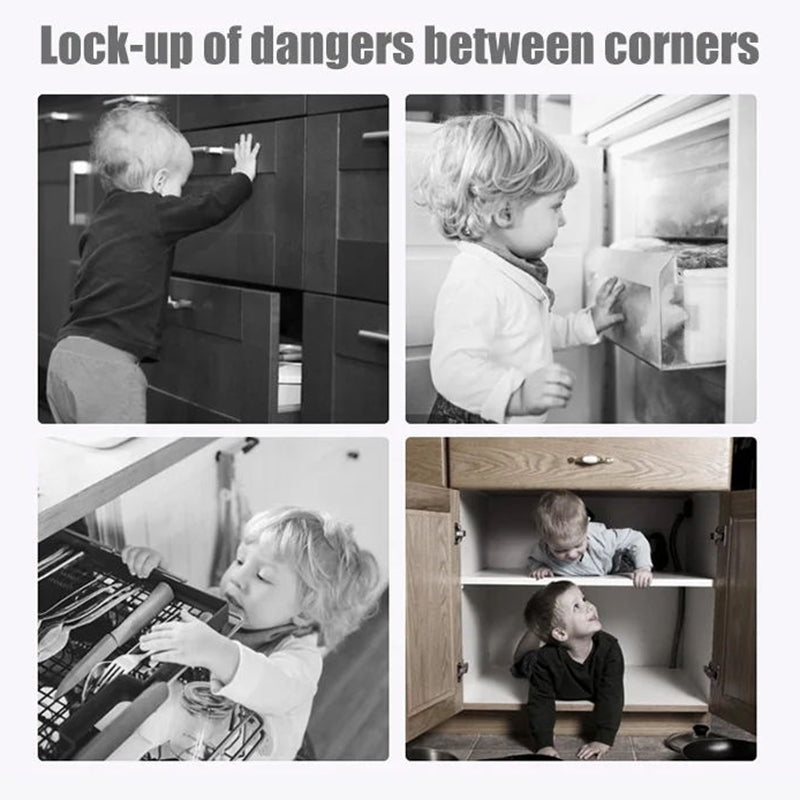 Verrou de Sécurité pour Réfrigérateur et Placard – Protection Enfant