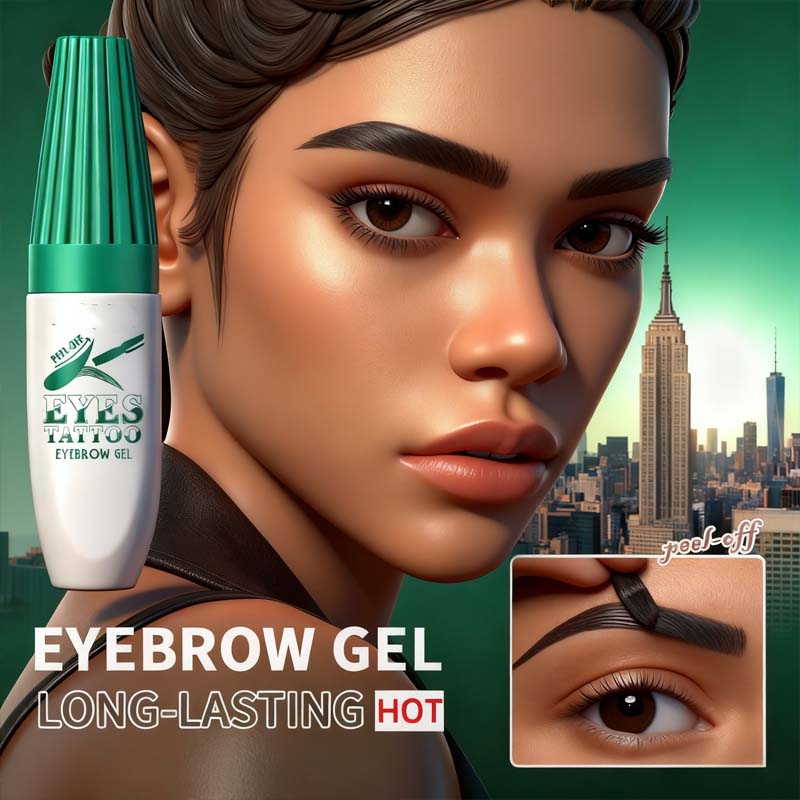 Gel Sourcils Peel-Off Longue Durée Résistant à l'Eau jusqu'à 5 Jours